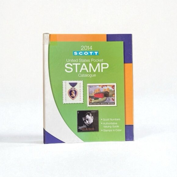 2014 Scott United States Pocket Stamp Catalogue Reference Guide Book - Picture 1 of 3